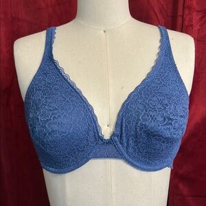No Boundaries Blue Lace Convertible Underwire Bra